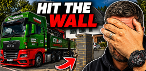 I hit a wall during a residential HGV delivery